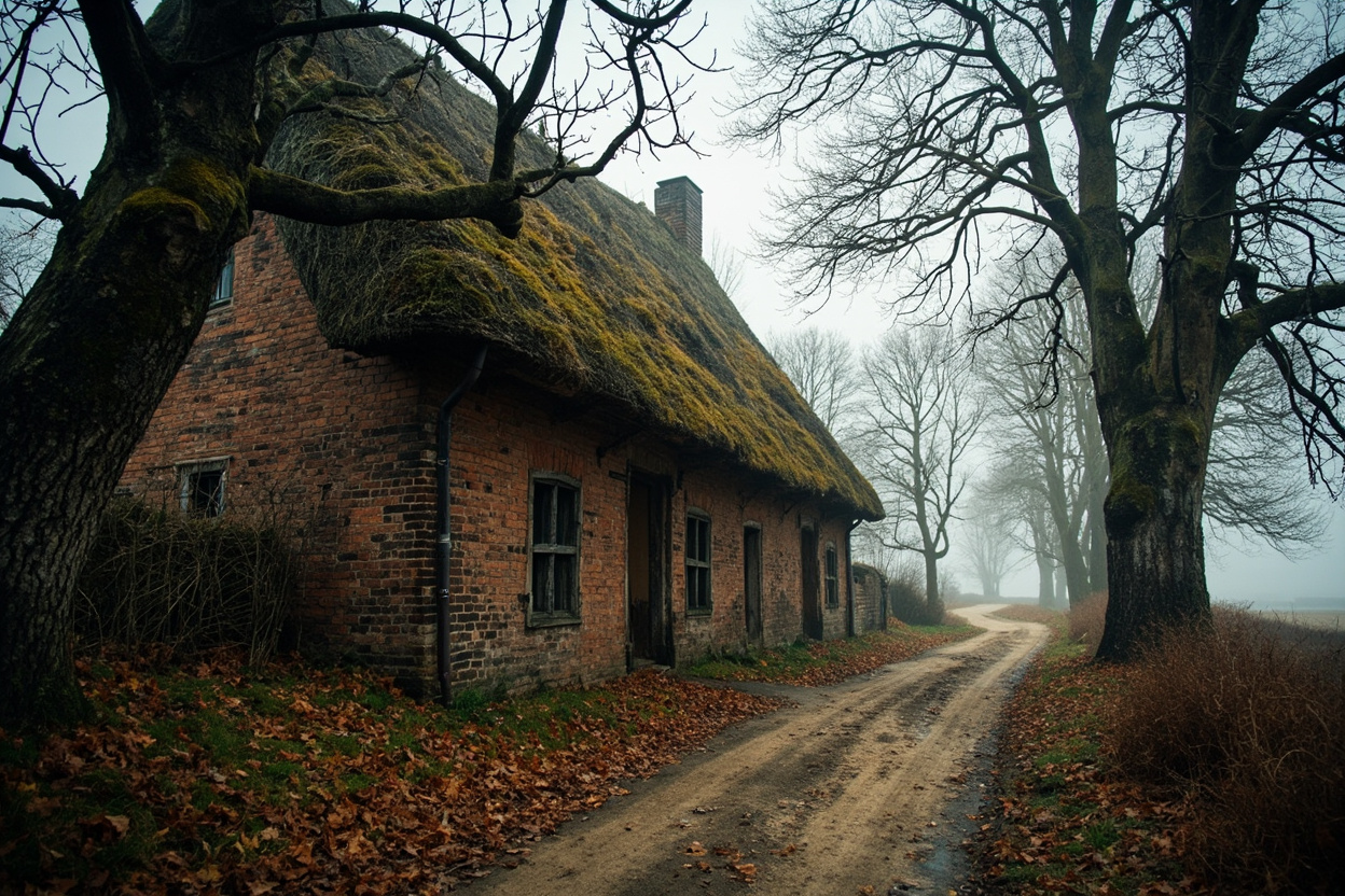 Het landschap van Drenthe, waar de grondslag onder een aanbouw uit voortkomt.