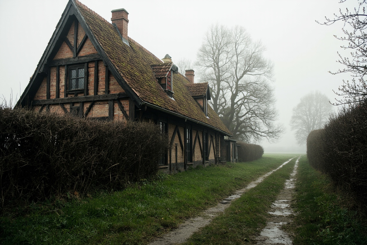 Het landschap van Overijssel, waar de grondslag onder een aanbouw uit voortkomt.